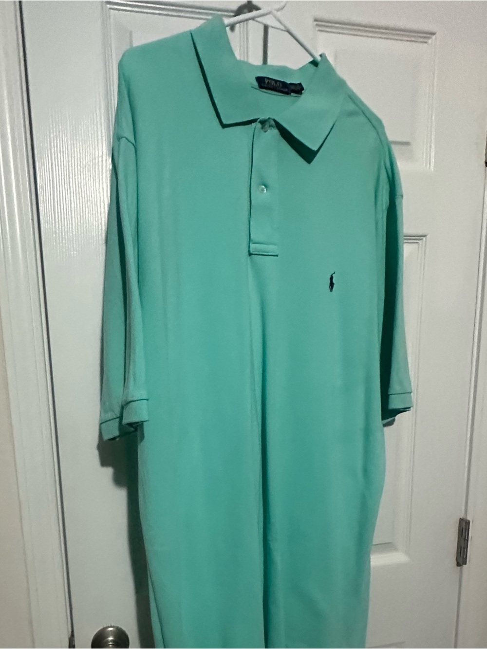 Ralph Lauren Polo in Mint Teal with Embroidered Logo
